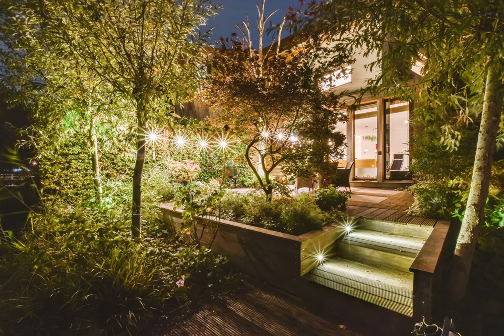 Exterior Landscaping Lighting Outdoor Electricians Newmarket and York Region